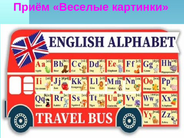 Приём «Веселые картинки»