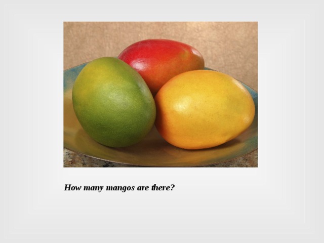 How many mangos are there?