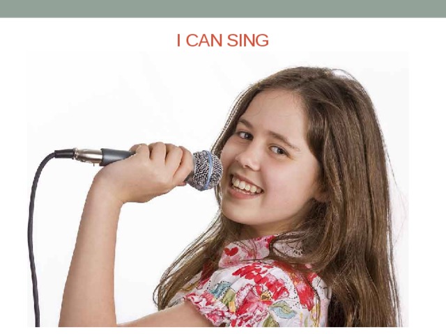 I CAN SING