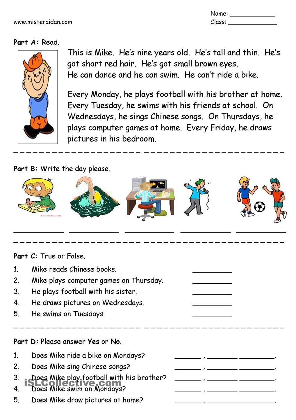 Reading true false tasks. Worksheets чтение. Reading exercises for Elementary английский. Тексты Worksheets. Чтение Elementary с заданиями.