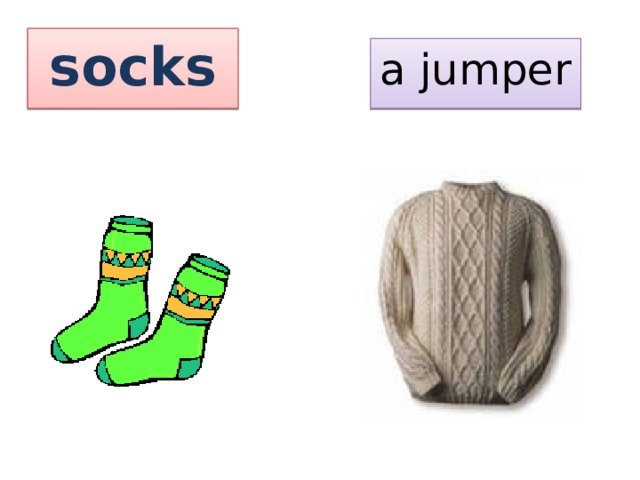 socks a jumper