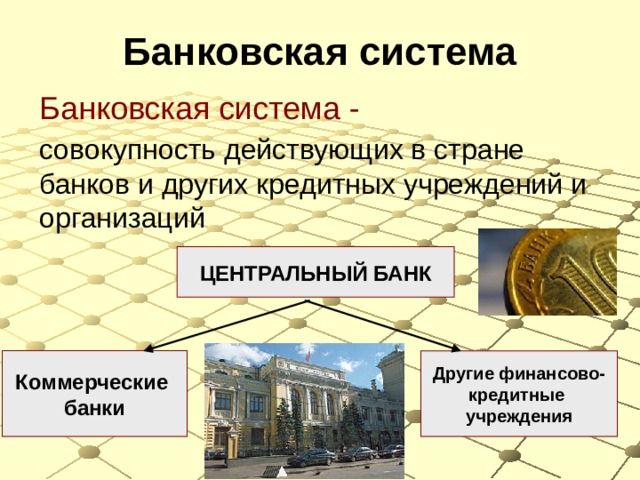 Презентация банки и банковская система 11 класс