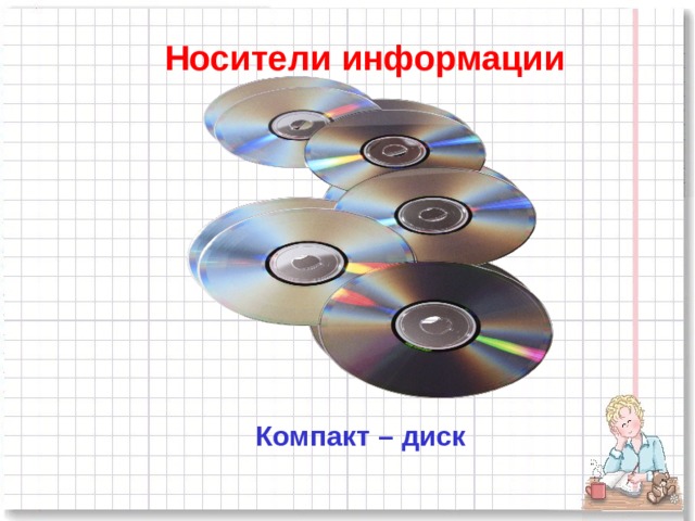 Носители информации Компакт – диск