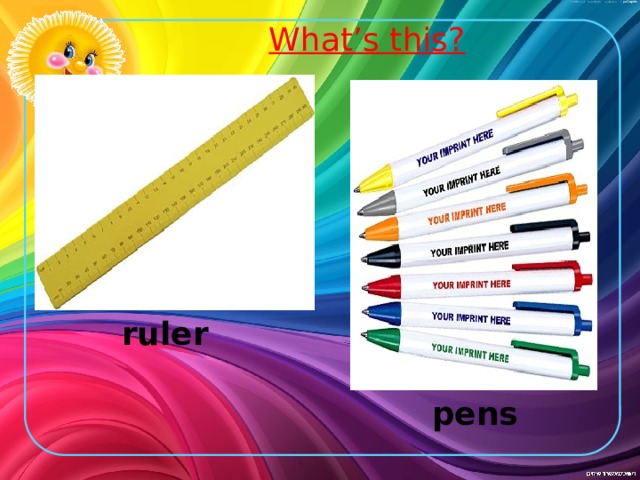 What’s this? ruler pens