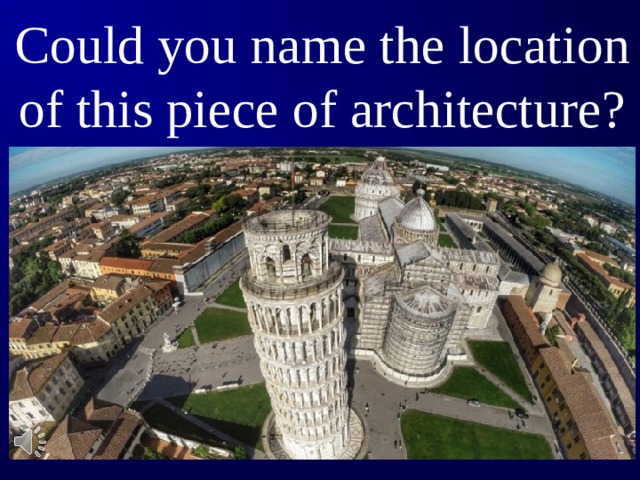 Could you name the location of this piece of architecture?