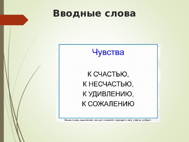 Тест вводные слова 8 класс русский язык