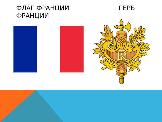 Флаг франции Герб Франции