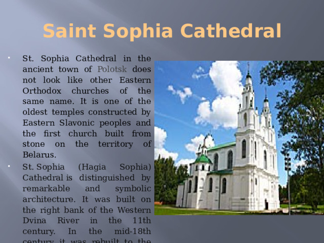 Saint Sophia Cathedral