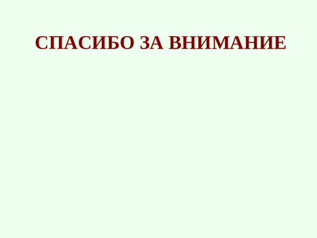 СПАСИБО ЗА ВНИМАНИЕ