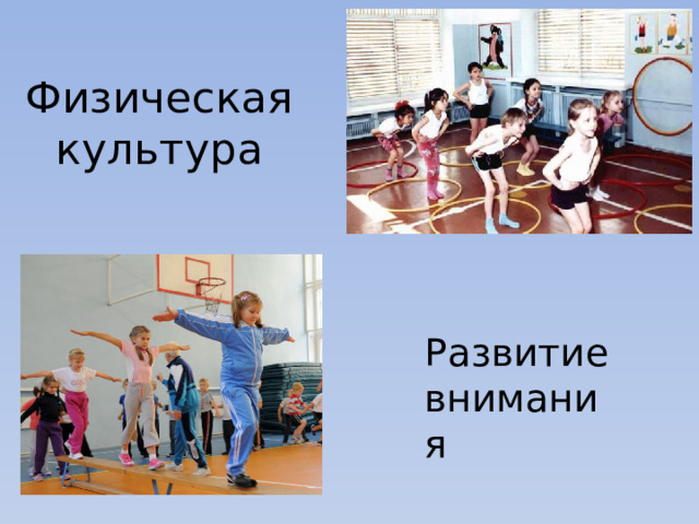 Физическая культура Развитие внимания