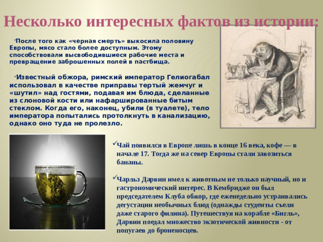 Несколько интересных фактов из истории: